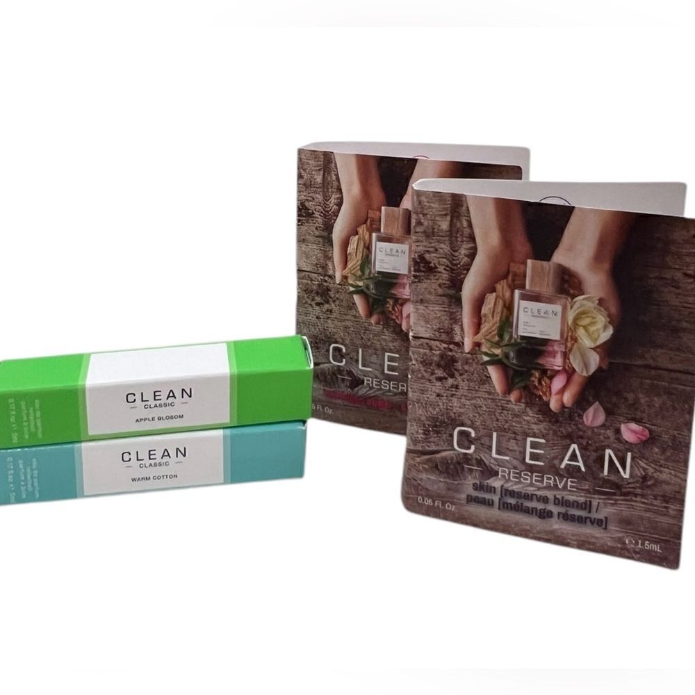 Clean Classic and Clean Reserve Fragrance Sampler